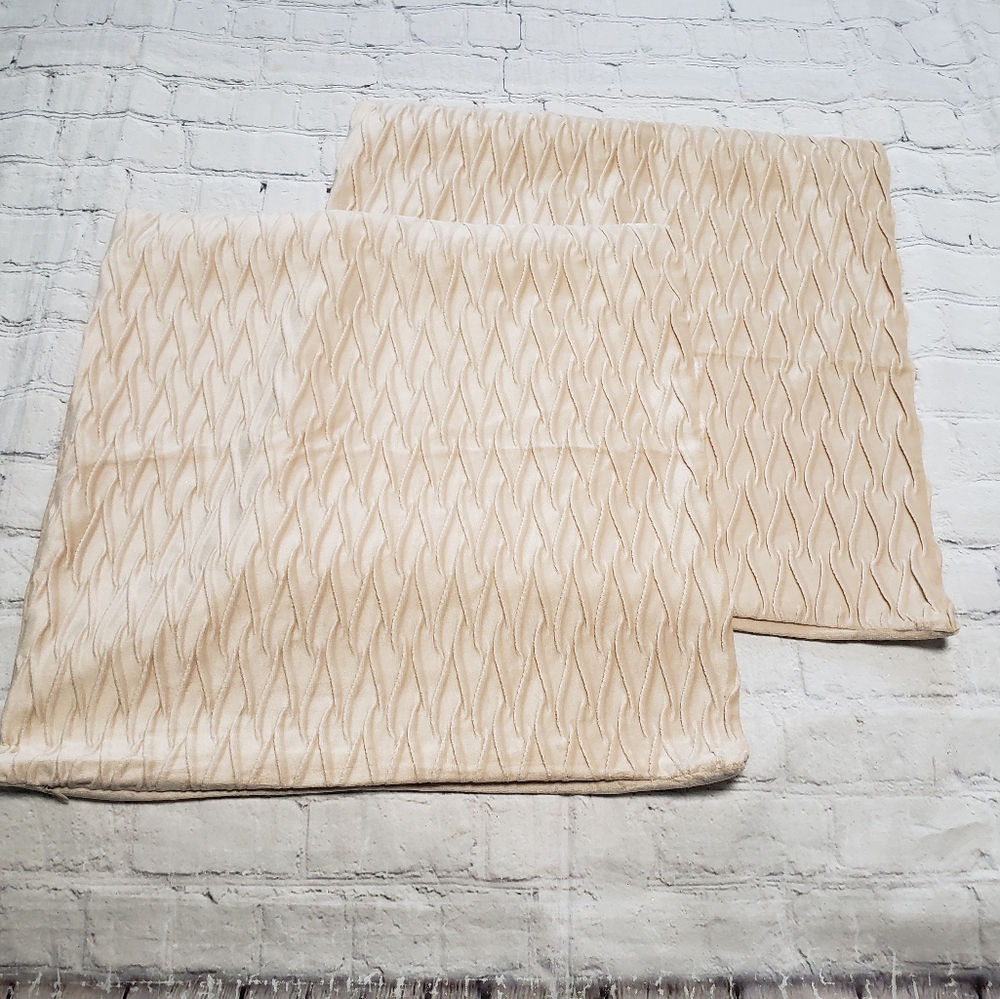 LIVE WELL Pillow covers.